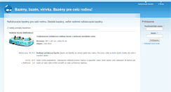 Desktop Screenshot of bazeny.lepsie.com