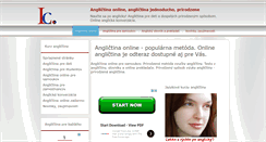 Desktop Screenshot of anglictina.lepsie.com